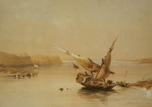 Approach to the Fortress of Ibrim